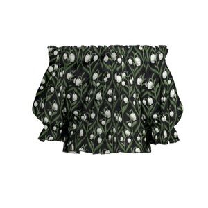 Agua by Agua Bendita Urucu Perla Off The Shoulder Top
Multicolor, X-Small